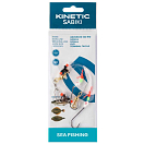 Купить Kinetic F170-242-039 Sabiki Advanced 360 Рыболовное Перо Голубой White Glow / Red Stripes 7ft.ru в интернет магазине Семь Футов