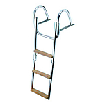 Forniture nautiche italiane 3030073 3 Складная лестница Золотистый Silver