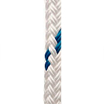 Poly ropes POL2206732912 Poly-Braid 16 165 m Веревка Белая Blue 12 mm