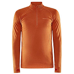 Craft CO1911166-B580000-L Базовый слой с длинным рукавом Core Dry Active Comfort Оранжевый Chestnut L
