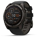 Купить Garmin 010-02907-11 Часы Fenix 8 51 mm Solar Sapphire  Black / Carbon Gray DLC Titanium 7ft.ru в интернет магазине Семь Футов