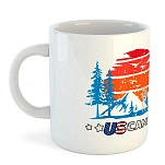 Kruskis 42611C414 Кружка Us Camp 325ml  White