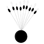 Colmic GHS500308 пробки Precise Quality Oval  Black 8