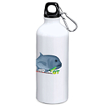Kruskis MD4049S101K044 GT Extreme Fishing 800ml Алюминиевая бутылка Бесцветный White