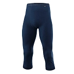 Loeffler 27156-495-46 3/4 базовые штаны Transtex Merino Голубой Dark Blue 46