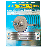 Martyr anodes 194-CMY150KITM Yamaha 150-200 л.с. Магний Анод Комплект Серебристый Grey