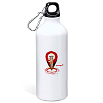 Kruskis MD4049S101C163 Map Hotspot Бутылка для воды 800ml Белая White