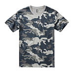 Brandit 4200-222-6XL Футболка с коротким рукавом Зеленый Grey Camo 6XL