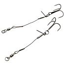 Купить Kinetic F605-007-197 Single Stinger Связанные Крючки 80 Mm 40 Фунты Черный Black 2  7ft.ru в интернет магазине Семь Футов