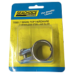 Seachoice 50-75931 Зажимной адаптер с болтом Серый Stainless Steel