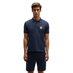 North sails 403339-0802-L Поло с короткими рукавами Les Voiles De Saint Tropez Patch Embroidery Голубой Navy Blue L