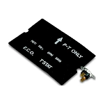 Attwood 801-91470 Термостат с фронтальным креплением на 120 градусов Black