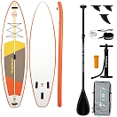 Купить Funwater 83120 Надувной комплект для падлбординга SUPFW69B Orange / White 92x38x20 7ft.ru в интернет магазине Семь Футов