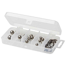 Купить Набор джиг-головок Savage Gear Cheb Kit 76765 3/5/7/10гр крючки номер 1/0, 3/0, 5/0 цвет Silver 30шт/уп 7ft.ru в интернет магазине Семь Футов