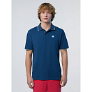 Купить North sails 692452-0787-XXL Поло с короткими рукавами Collar W Striped In Contrast Голубой Dark Denim 2XL 7ft.ru в интернет магазине Семь Футов
