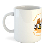 Kruskis 42611C175 Camp Is The Reason Кружка 325ml Белая White