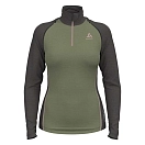 Купить Odlo 111281-40431-m Базовый слой с длинным рукавом Natural Matte Green / Dark Grey Melange 30x25x2 7ft.ru в интернет магазине Семь Футов
