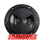 Лючок палубный 125 мм, черный (упаковка из 10 шт.) Osculati 20-206-20_pkg_10