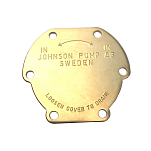Крышка насоса Johnson Pump 01-45282 62x2,5мм бронза