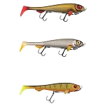 Fox rage nrr122-unit Мягкий приманка Super Slick Shad 49g 180 mm UV Natural Perch 20x10x7