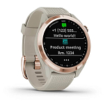 Garmin 010-02572-02 Approach® S42 Часы  Beige / Rose Gold