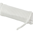 Веревка сплошного плетения d10мм, L15м, белый, Marine Rocket MR-PETS10015