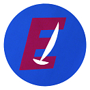 Купить Эмблема класса "Европа" из самоклеящейся ткани Bainbridge INS007BR пара синяя/красная 7ft.ru в интернет магазине Семь Футов