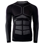 HI-TEC 91744-BLK/GR-M/L Базовый слой с длинным рукавом Buraz Черный Black / Grey M-L