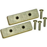 Martyr anodes CMBNT1AKITA Kit Trim Tab Bennet Алюминиевый анод Золотистый