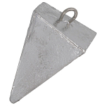 Sea monsters SMPPA150 Пирамида с кольцом Серебристый Silver 150 g 