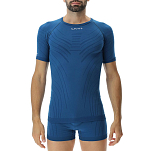 UYN U100166-K662-XXL Базовый слой с коротким рукавом Motyon 2.0 Голубой Blue Poseidon 2XL