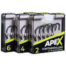 Купить Ridgemonkey RMT-AX-CT2XX-B4 Ape-X Continental 2XX Колючий Одноглазый Крючок Black Nickel 4  7ft.ru в интернет магазине Семь Футов