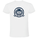 Kruskis CA65500501C054 Футболка с коротким рукавом Crab Logo Белая White 2XL