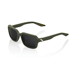 Спортивные очки 100% RIDELEY Soft Tact Army Green - Black Mirror Lens, 60030-00002