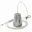 Купить Tecnoseal 2626079 Zinc Подвесной анод  Grey / White 80 x 105 mm  7ft.ru в интернет магазине Семь Футов