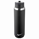Купить Nike N100163209124 Recharge Straw 710ml бутылка Серебристый Black / Black / White 7ft.ru в интернет магазине Семь Футов