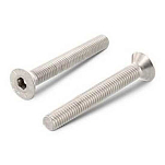 Euromarine 700190-UNIT ISO 10642 A4 M8x25 mm Винт с потайной головкой HC Grey