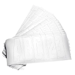 Attwood ATT-14141-7 набор букв 14141  White