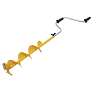 Купить Kinetic J100-150-010 Auger Ледобур Голубой  Yellow 15 cm  7ft.ru в интернет магазине Семь Футов