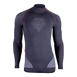 UYN U100033-G974-XXL Базовый слой с длинным рукавом Evolutyon Серый Charcoal / White / Red 2XL