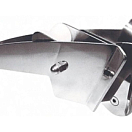 Роульс для якоря 7,5-15 кг с качающимся роликом, 76x420, нержавеющий, Marine Rocket MR400242