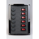 Купить Talamex 14577006 Выключатель Panel 6-предохранители Чернить Черный Black 7ft.ru в интернет магазине Семь Футов