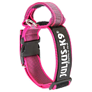 Купить Julius k-9 100HA-K-PN-2015 Collar 40 mm Розовый  Pink 38-53 cm 7ft.ru в интернет магазине Семь Футов
