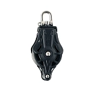 Купить Wichard p18203 Простой вертлюжный блок с шаклом 14 mm Black 8x8x14 70 mm 7ft.ru в интернет магазине Семь Футов