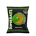 Superbaits 13058 Насадка для леща Secret 1kg  Green