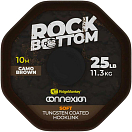 Купить Ridgemonkey RMT-RBTC-SCB25 Connexion Rock Bottom Tungsten Soft Coated Hooklink 20 m Карповая Ловля Camo Brown 25 Lbs  7ft.ru в интернет магазине Семь Футов