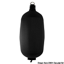 Купить FENDERTEX C124 inflatable fender black Osculati 33.301.05 7ft.ru в интернет магазине Семь Футов