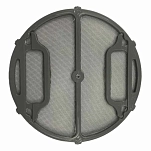 Rutgerson marine rsa4490 Круглая москитная сетка на люк Black 15x15x8 250 mm