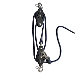 Barton marine 7803900 Vang 400Kg Шкив  Black 400 x 100 x 70 mm