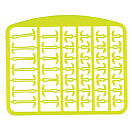 Купить Carp spirit 34CSACS010291 Boilie Hair Extend Пробки Желтый Yellow 7ft.ru в интернет магазине Семь Футов